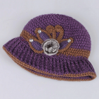 Crochet Beret/Hat - Purple